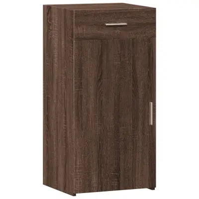 vidaXL Komoda rjavi hrast 45x42,5x93 cm inženirski les
