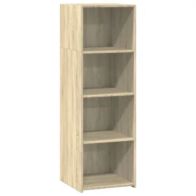 vidaXL Visoka omara sonoma hrast 40x41x124 cm inženirski les
