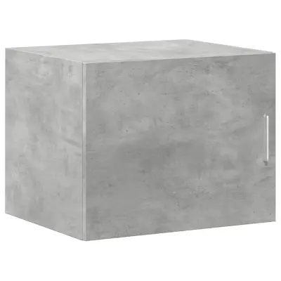 vidaXL Stenska omarica betonsko siva 50x42,5x40 cm inženirski les