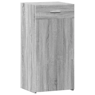 vidaXL Komoda siva sonoma 45x42,5x93 cm inženirski les