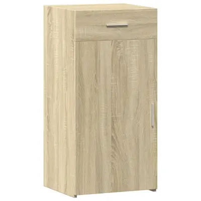 vidaXL Komoda sonoma hrast 45x42,5x93 cm inženirski les
