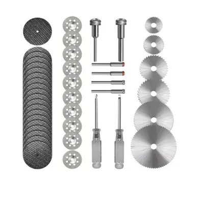 44-delni komplet mini žaginih listov iz hitroreznega jekla