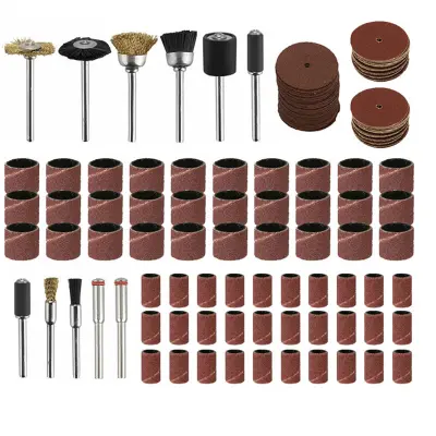 Komplet dodatne opreme za različna rotacijska orodja, 150 kosov