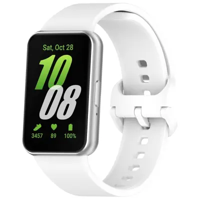 Silikonski trak za Samsung Galaxy Fit 3 - SM-R390 White