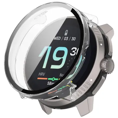 Ovitek z zaščitnim ovitko za zaslon za uro Suunto Race Transparent