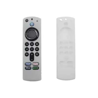 Silikonski ovitek za Fire TV Stick 4K Media Player 2nd Gen Remote White
