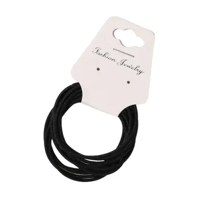 Gumice za lase 10 kosov Black