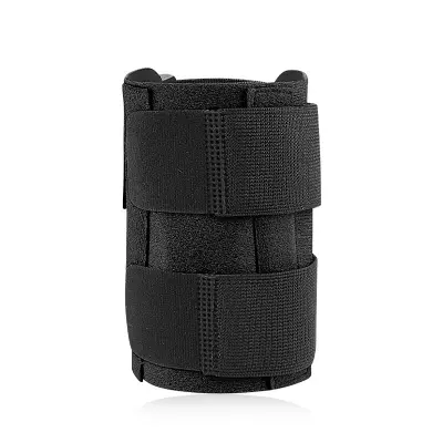 Aluminijasta opornica za dimlje za tek in vadbo Black