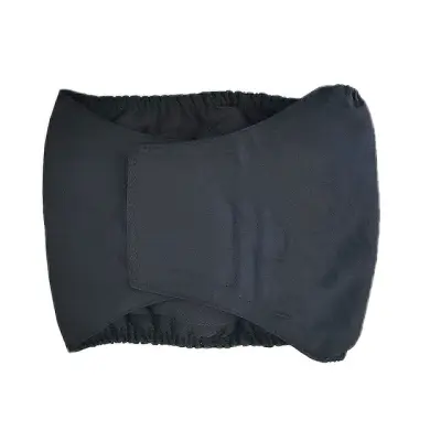 Udobna in pralna pasja plenica Black XS