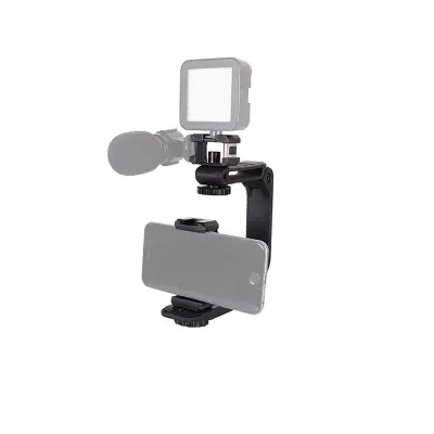 Mini zložljiv trojni nosilec za Hot Shoe