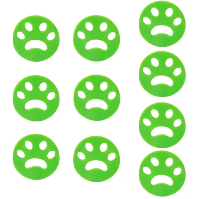 Odstranjevalci vlaken za večkratno uporabo, 10 kosov grass color