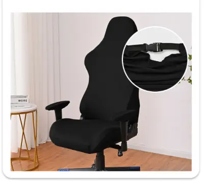 Raztegljiva zaščitna prevleka za igralni stol - Univerzalna velikost Black