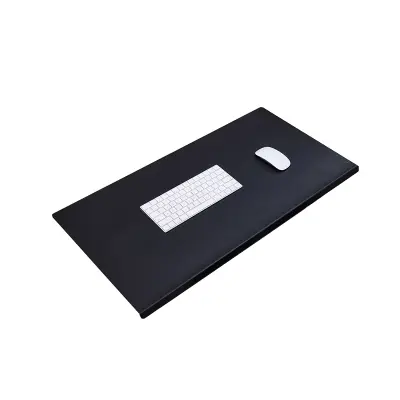 Namizna podloga s šivanimi robovi Black XL