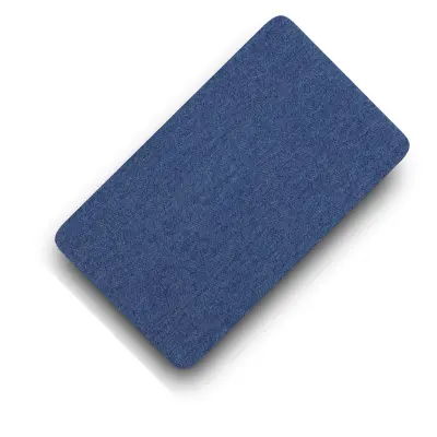 Iron-On denim našitki, 10 pak Royal blue