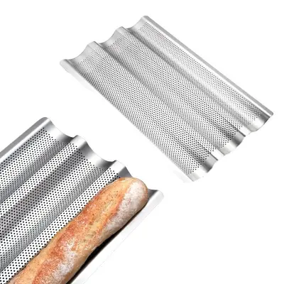 Pekač za bagete iz nerjavečega jekla