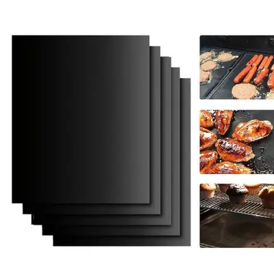 Podloge za žar za večkratno uporabo brez prijemanja (4 kosi) | GRILL