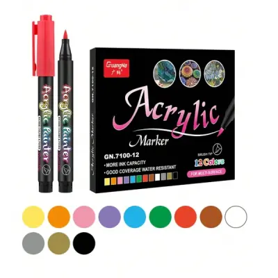 12 delni set akrilnih markerjev | ACRYLICPENS