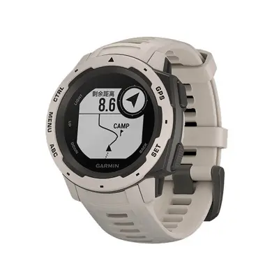 Silikonski zapestni trak za Garmin Instinct/Esports/Tide/Solar White