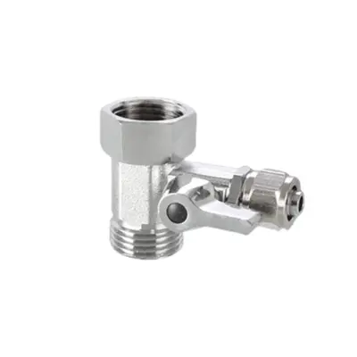 Ventil za pretvorbo vode iz medenine/cinkove zlitine 1/2" na 3/8" krogelni ventil PE cevi