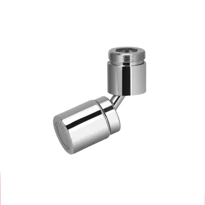 Vrtljiv podaljšek za pipo z dvema razpršilnima šobama