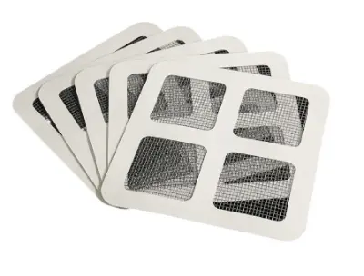 Pokrov za odtok tuša, 10 x 10 cm   10-delni