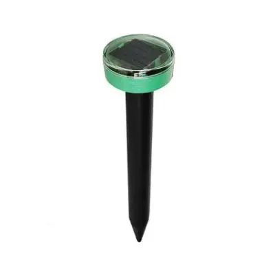 Ultrazvočnega Odganjalca Škodljivcev Na Sončno Energijo - Odvračajo Krte, Voluharje, Kače In Še Več Z Dinamičnimi Zvočnimi Valovi - Vodoodporna Zaščit