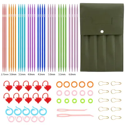 Kvačkani komplet Zeleni komplet paketov