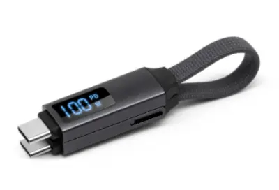 3-v-1 magnetni kabel za hitro polnjenje MA-095 Grey