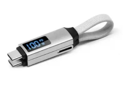 3-v-1 magnetni kabel za hitro polnjenje MA-095 Grey
