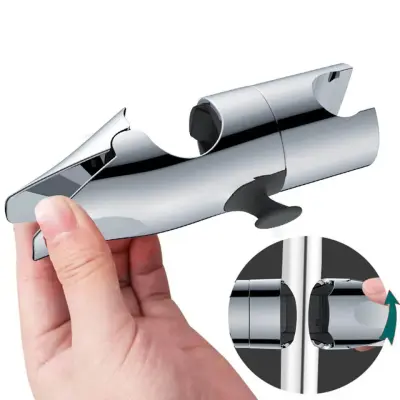 Držalo za glavo prhe, nosilec držala za prho s sponkami 18–25 MM