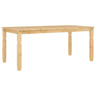 vidaXL Jedilna miza Corona 180x90x75 cm trdna borovina