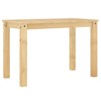 vidaXL Jedilna miza Panama 117x60x75 cm trdna borovina