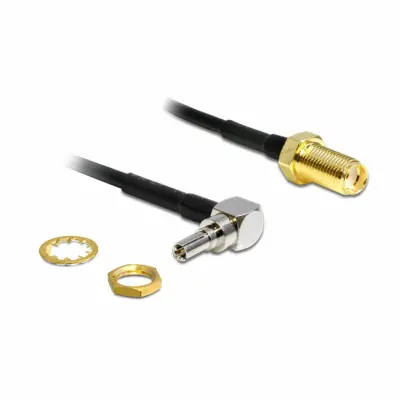 Delock brezžična antena-kabel SMA na CRC 9 kotni 20cm 88466