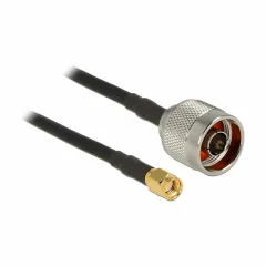 Delock brezžična antena-kabel N-TIP m/ rsma ž 1m 88938