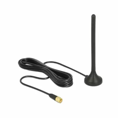 Delock antena omni LTE/GSM/UMTS/WLAN magnetna s kablom 3m 12419