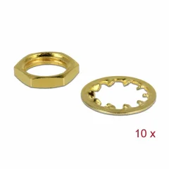 Delock matica, podložka za SMA in RP-SMA konektor (set/10) 89483