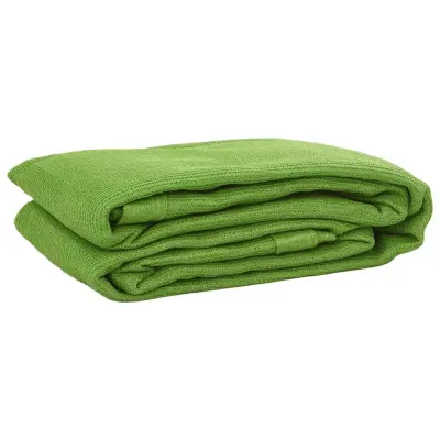 vidaXL Preproga za šotor svetlo zelena 200x200 cm HDPE