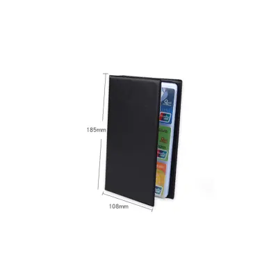 Črna držala za vizitke - 180 rež za kartice