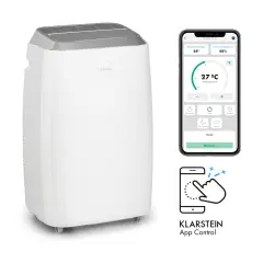 Klarstein Mobilna klimatska naprava Iceblock Prosmart 12, Bela