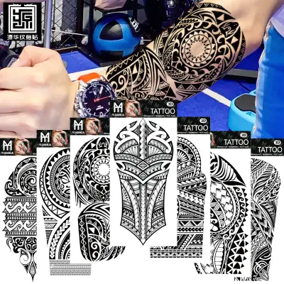 Paket 7 vodoodpornih začasnih tetovaž