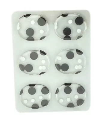 Prozorne zamaške za vrata, samolepilni odbijači za pohištvo Black