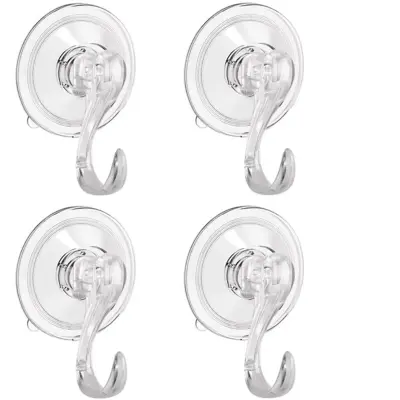 Kavlji s priseskom, Samolepilni kavlji, Kljuke z vakumom, Sesalne kljuke (4 kosi) | QUICKGRIP