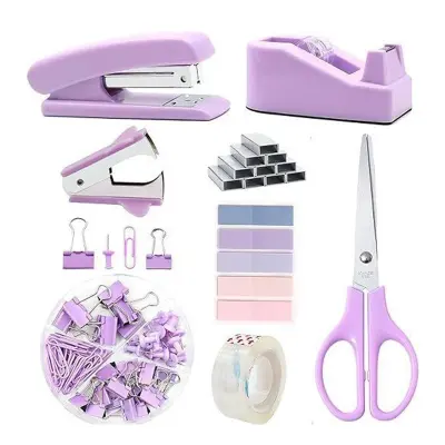 Komplet pisalnih potrebščin Purple