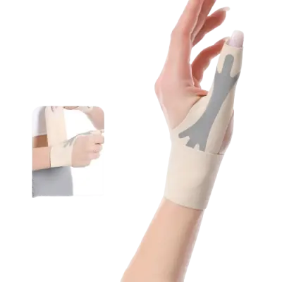 Podpora za zapestje karpalnega kanala za levo roko Beige