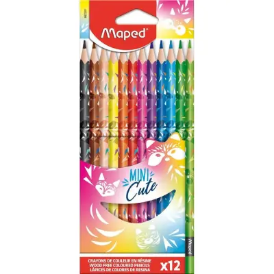 Barvice maped mini cute trirobne cute 1/12