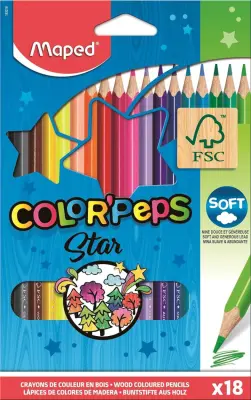 Barvice maped color'peps star 1/18