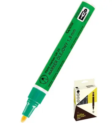 Oljni marker, Paint Grand, zelen