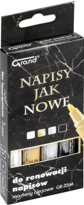 Oljni markerji, Paint Grand, set 4