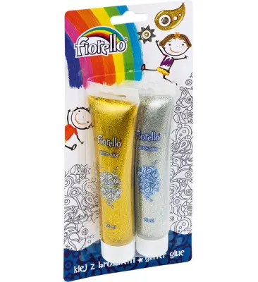 Bleščice v lepilu, 75 ml, set 2