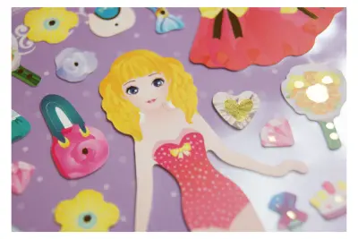 PEGATINAS CLASSY GIRLS FANCY OBLEKA Z BLEŠČICAMI